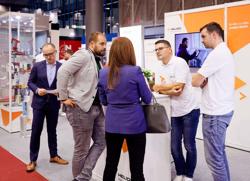 Expozice spolenost Asseco Solutions a Gatema IT se nachzela v sekci MSV s nzvem Digitln tovrna. (Zdroj: Asseco Solutions)